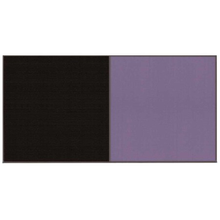 United Visual Products Enclosed Corkboard, 1 Door, 72"x36", 4" Fra, UV3411-GOLD-BLACK UV3411-GOLD-BLACK
